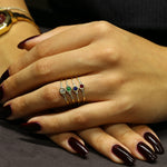 Load image into Gallery viewer, Poena Zümrüt Yüzük