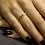 Load image into Gallery viewer, Luna Yakut Yüzük