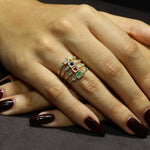 Load image into Gallery viewer, Luna Yakut Yüzük