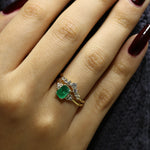 Load image into Gallery viewer, Eos 5 Zümrüt Yüzük