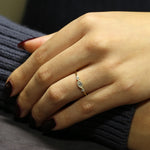 Load image into Gallery viewer, Nyx Pırlanta Yüzük