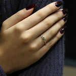 Load image into Gallery viewer, Cyra Tsavorite Yüzük