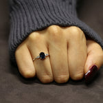 Load image into Gallery viewer, Aegle Safir Yüzük