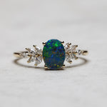 Load image into Gallery viewer, Elen Opal Doublet Yüzük