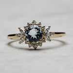 Load image into Gallery viewer, Mila Aquamarine Yüzük