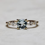 Load image into Gallery viewer, Yasmin Aquamarine Yüzük