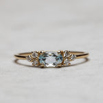 Load image into Gallery viewer, Hera Aquamarine Yüzük