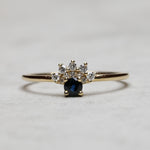 Load image into Gallery viewer, Crown Safir Yüzük