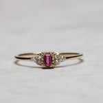 Load image into Gallery viewer, Philomela Yakut Yüzük