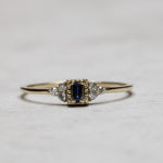 Load image into Gallery viewer, Philomela Safir Yüzük