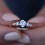 Load image into Gallery viewer, Esmeralda Pırlanta Yüzük