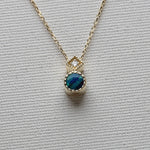 Load image into Gallery viewer, Livia Opal Doublet Kolye