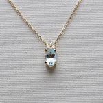 Load image into Gallery viewer, Hera Sky Blue Topaz Kolye