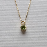 Load image into Gallery viewer, Livia Peridot Kolye