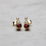 Load image into Gallery viewer, Laverna Garnet Küpe