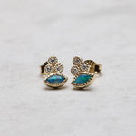 Load image into Gallery viewer, Maya Opal Doublet Küpe