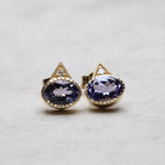 Load image into Gallery viewer, Chloe Tanzanit Küpe