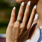 Load image into Gallery viewer, Dido Zümrüt Yüzük