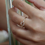 Load image into Gallery viewer, Morgan 7 Morganite Yüzük