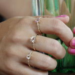 Load image into Gallery viewer, Morgan 7 Morganite Yüzük