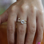 Load image into Gallery viewer, Morgan 7 Morganite Yüzük