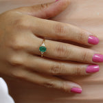 Load image into Gallery viewer, Eos 5 Zümrüt Yüzük