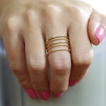 Load image into Gallery viewer, Burgu Desenli Pırlanta Yüzük