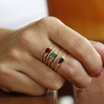 Load image into Gallery viewer, Marciana Zümrüt Yüzük