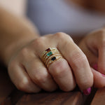 Load image into Gallery viewer, Marciana Zümrüt Yüzük