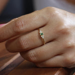 Load image into Gallery viewer, Medusa Zümrüt Yüzük