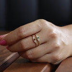 Load image into Gallery viewer, Medusa Zümrüt Yüzük