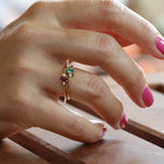 Load image into Gallery viewer, Calliope Yakut Yüzük