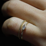 Load image into Gallery viewer, Güverse Desenli Sade Yüzük