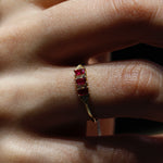 Load image into Gallery viewer, Hermione Yakut Yüzük