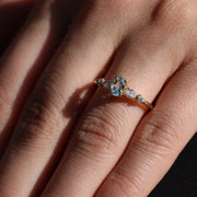 Carme Aquamarine Yüzük