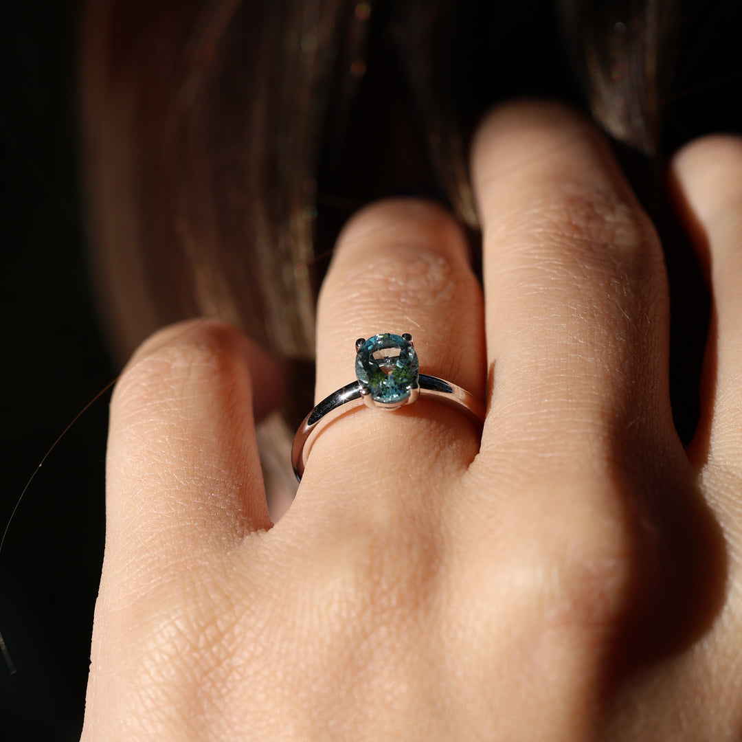 Olympia Aquamarine Yüzük #550