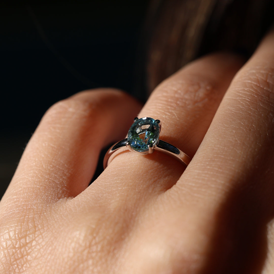 Olympia Aquamarine Yüzük #550