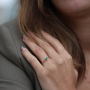 Leda Zümrüt Yüzük