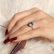 Skyler XL Aquamarine Yüzük