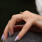 Amara 70 Oval Pırlanta Yüzük