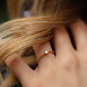 Acacia 15 Yuvarlak Pırlanta Yüzük