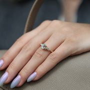 Eclat Sky Blue Topaz Yüzük