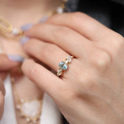 Luce 70 Sky Blue Topaz Yüzük