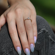 Amara 25 Oval Pırlanta Yüzük