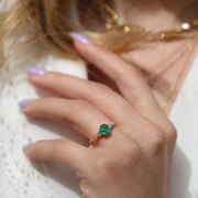 Callisto Zümrüt Yüzük