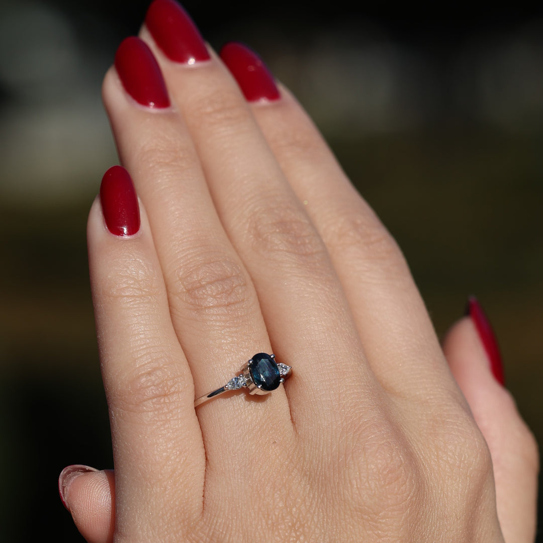 Aegle Safir Yüzük