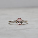 Load image into Gallery viewer, Spica Morganite Yüzük
