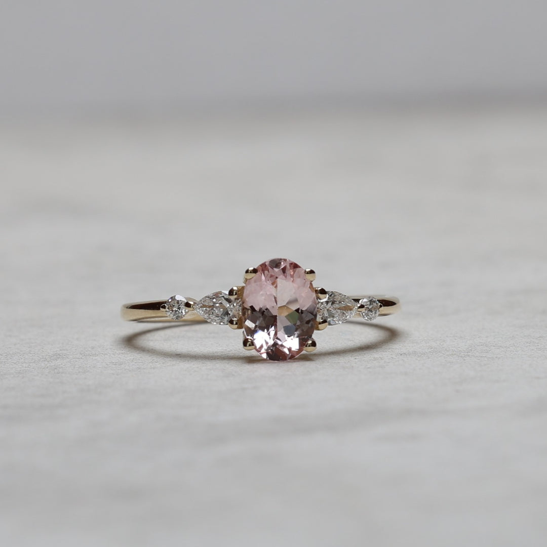 Spica Morganite Yüzük