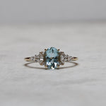 Load image into Gallery viewer, Buse Aquamarine Yüzük
