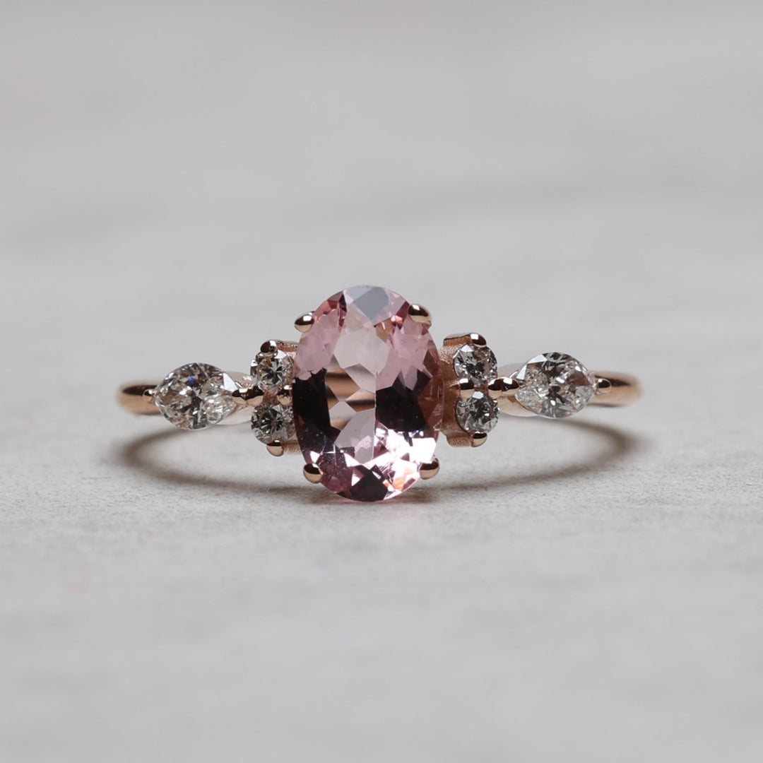 Phaedra Morganite Yüzük